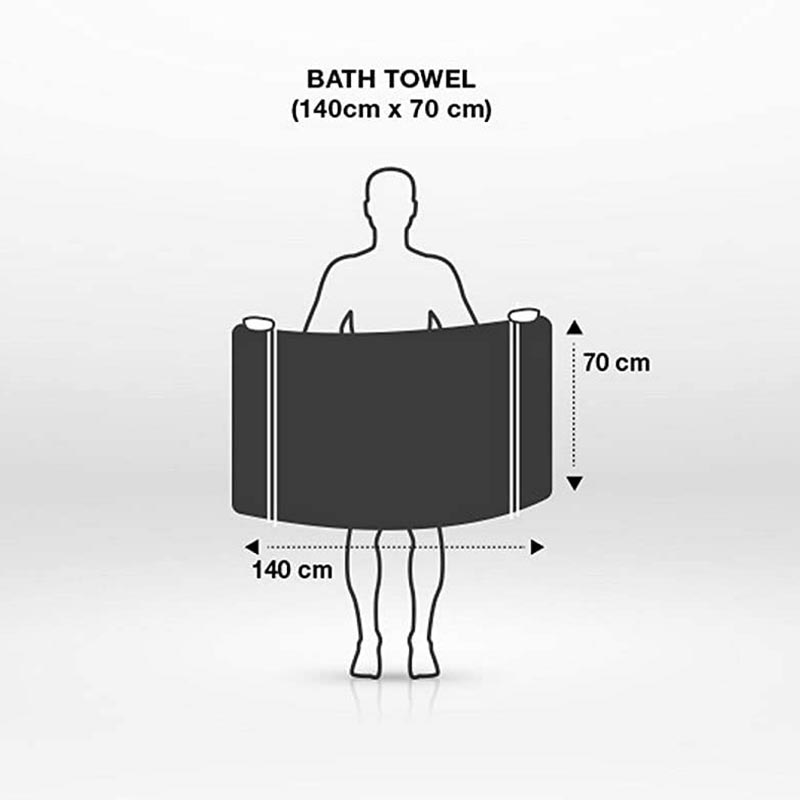 Royal Blue & Maroon Bath Towel  | Set Of 2 Default Title