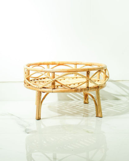 Rattan Bonsai Planter Stand | 15 x 9 inches