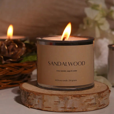 Sandalwood | Aroma Scented Candles For Home Decor Default Title