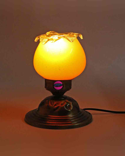 Margarite Decorative Metal & Glass Shade Colorful Table Lamp | 6 x 8 inches