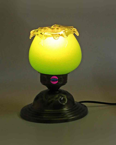 Mohnblume Decorative Metal & Glass Shade Colorful Table Lamp | 6 x 8 inches