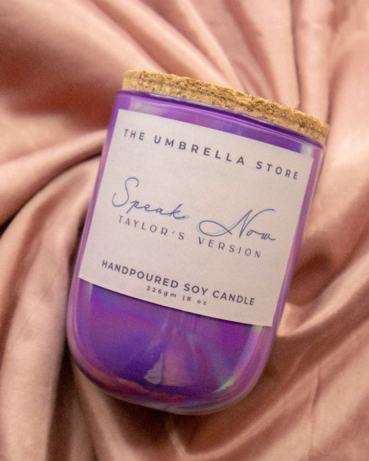 Speak Now Taylors Version Scented Candle