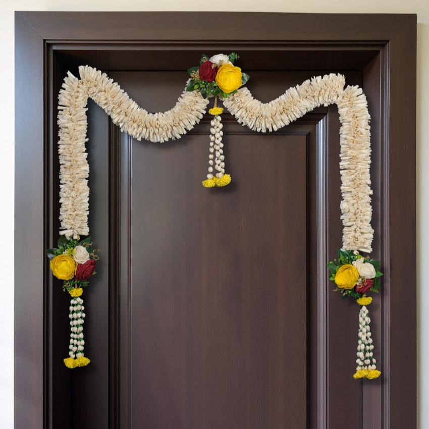 Sukanya Solawood Rajanigandha Toran Garland | 72 x 6 inches