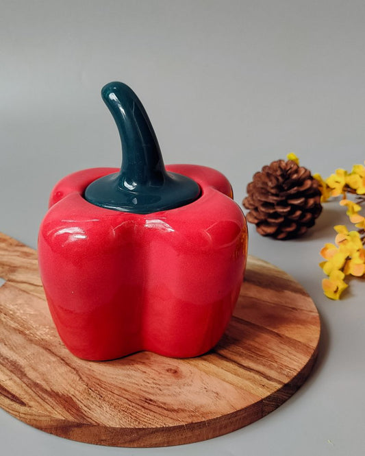 Capsicum Cute Handcrafted Shaped Jar