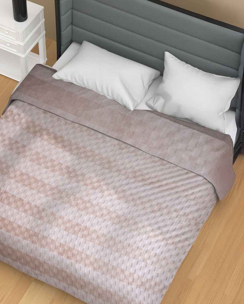 Comfortable Silky Touch Premium Super Soft Cozy Single Bed Pastel Blanket | 87 x 63 inches