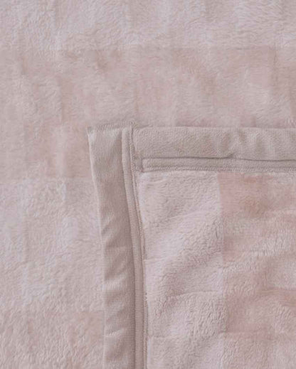 Comfortable Silky Touch Premium Super Soft Cozy Single Bed Pastel Blanket | 87 x 63 inches