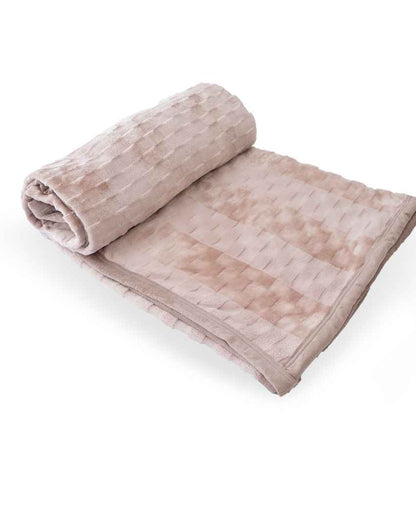 Comfortable Silky Touch Premium Super Soft Cozy Single Bed Pastel Blanket | 87 x 63 inches