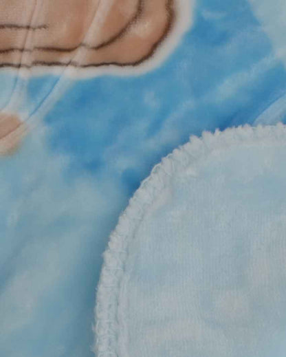 Cozy Silky Touch Premium Sky Blue Baby Blanket | 56 x 44 inches