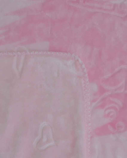 Snuggle Silky Touch Premium Pink Shade Baby Blanket | 56 x 44 inches