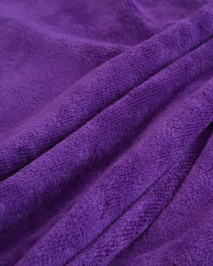 Luxurious Silky Touch Super Soft Violet Bath Towel | 59 x 30 inches