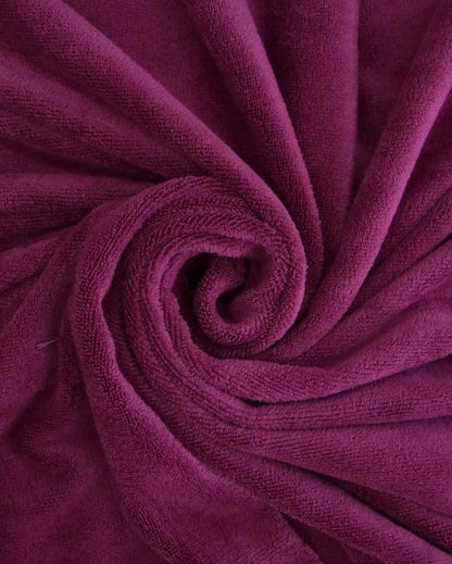 Premium Silky Touch Super Soft Purple Bath Towel | 59 x 30 inches