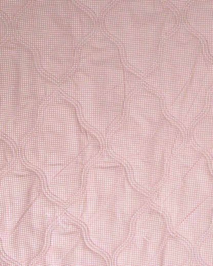 Pink Leafs Printed Cotton Reversible & Cozy Single Bed Comforter | Set Of 2 | 90 x 60 inches
