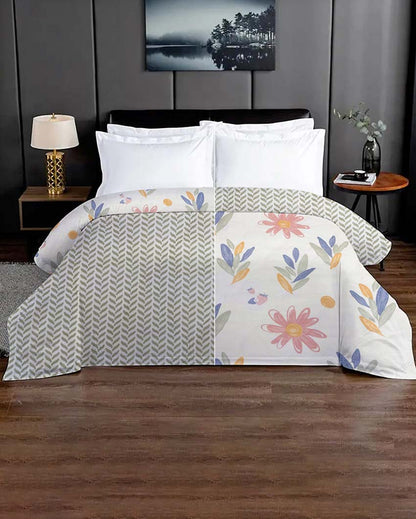 Chic Reversible & Cozy Double Bed Comforter | 95 x 87 inches
