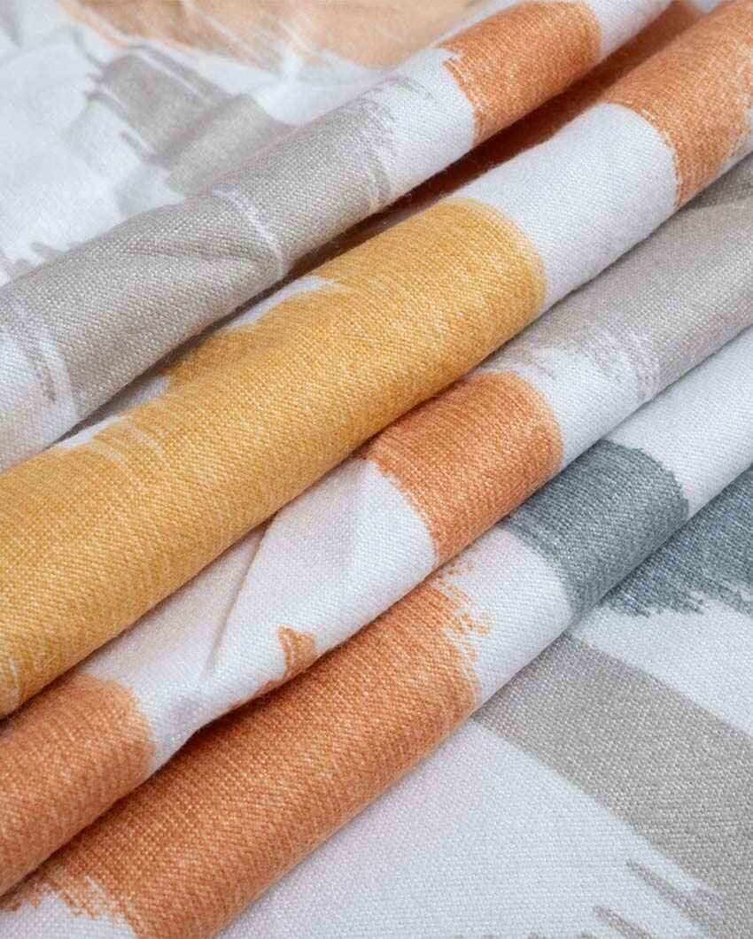 Colorful High Quality Cotton Mix Double Bed Fitted Bedsheet Set