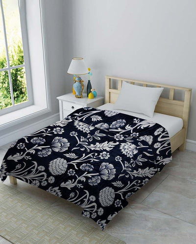 Big Leaf Silky Touch Super Soft Cozy Single Bed Blanket | 90 x 60 inches