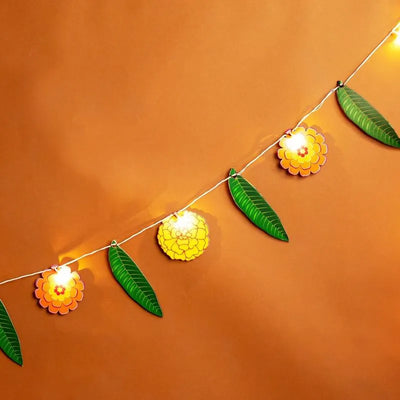 Decorative Flower & Leaf Light Bunting Default Title