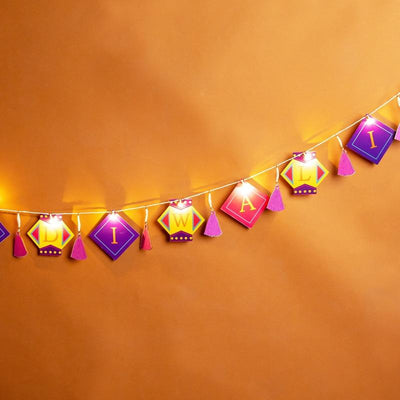 Festival Decorative Lantern & Happy Diwali Light Bunting Default Title