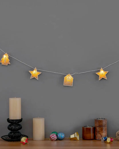 3D Jonah House & Star Bunting