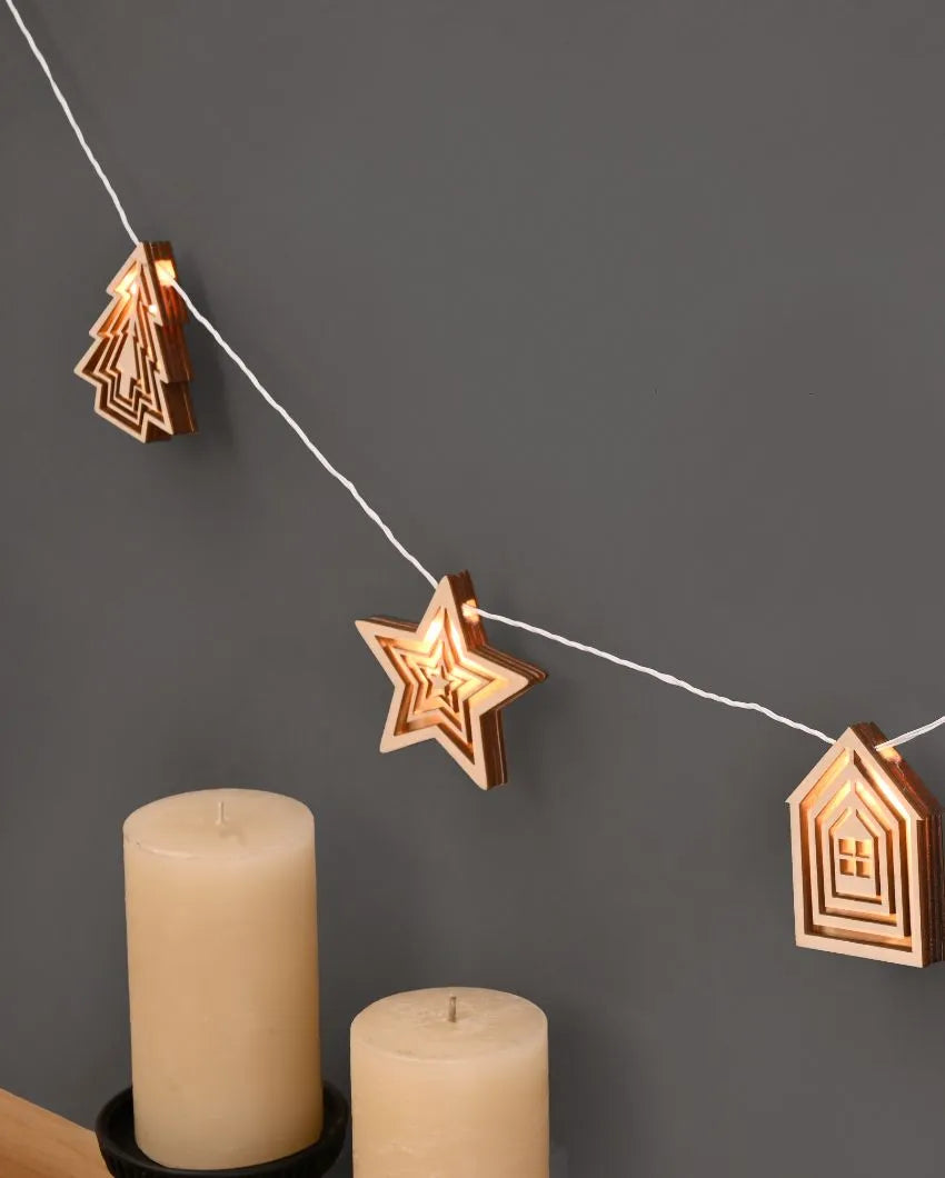 3D Jonah House & Star Bunting