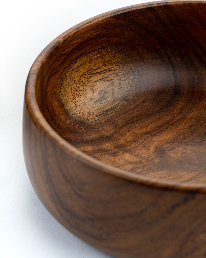 Baro Wooden Extra Large Bowl | 9 x 2 inches