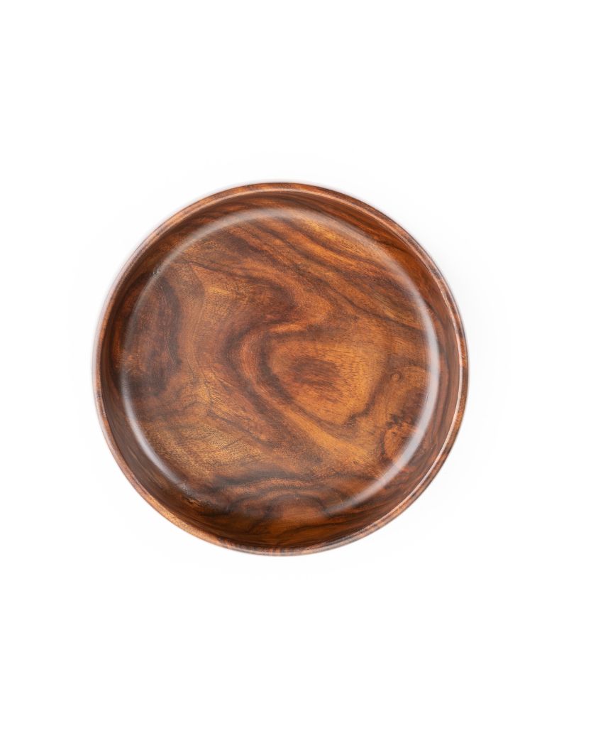 Baro Wooden Extra Large Bowl | 9 x 2 inches