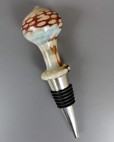 Tanaro Handblown Glass Wine Stopper