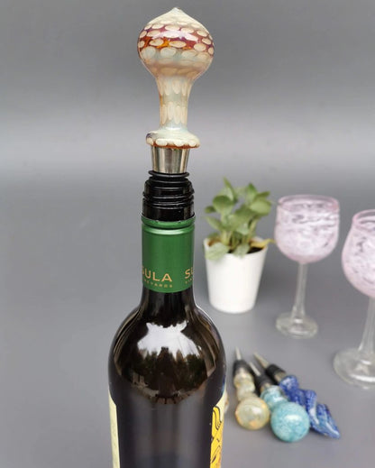 Tanaro Handblown Glass Wine Stopper