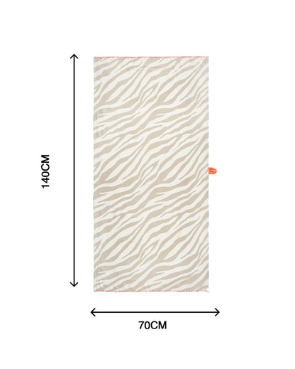 Ultra Soft Multicolor Printed Bath Towels | Set Of 5 | 55 x 28 inches