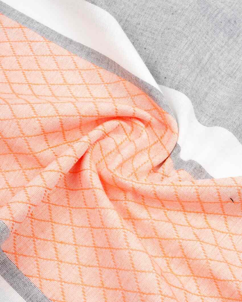 Multicolor Brocade Bath Towels | Set Of 6 | 60 x 30 inches
