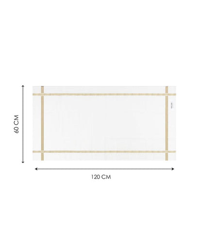 Soft and Splash Double Cloth Bath Towels | Set Of 3 | 47 x 23 inches
