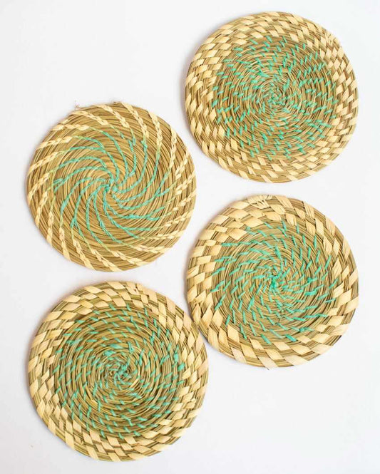 Orbit Sabai Grass Coasters | Set Of 4