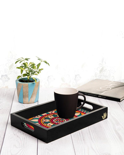 Timeless Mandala Design Multicolor Serving Tray