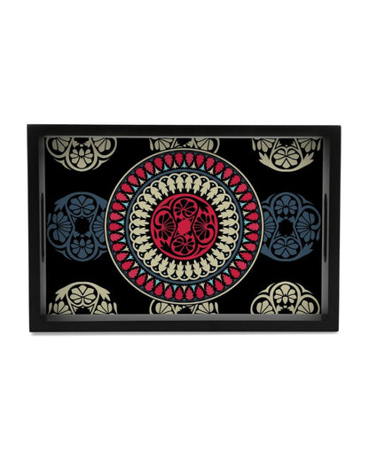 Classic Mandala Design Multicolor Serving Tray