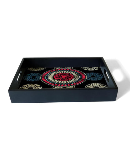 Classic Mandala Design Multicolor Serving Tray