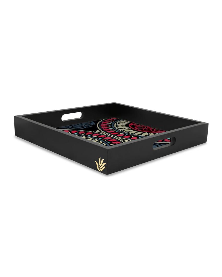 Classic Mandala Design Multicolor Serving Tray