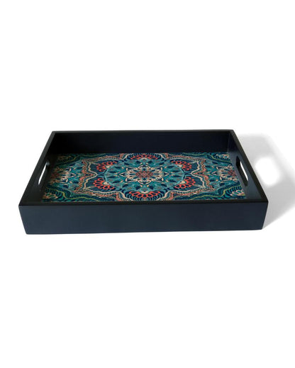 Exquisite Sheesha Design Multicolor Serving Tray