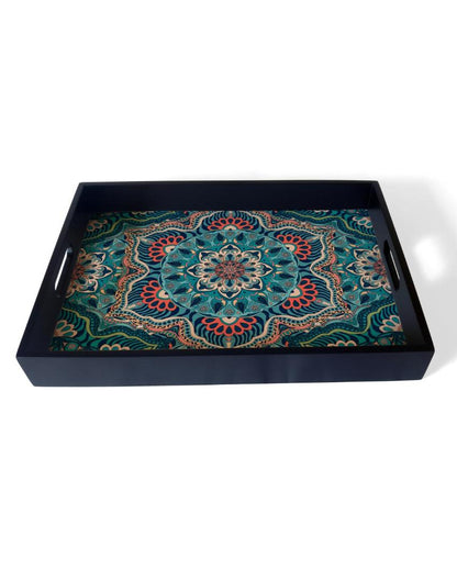 Exquisite Sheesha Design Multicolor Serving Tray