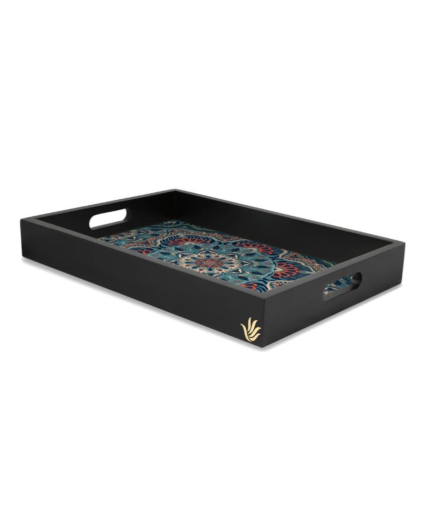 Exquisite Sheesha Design Multicolor Serving Tray