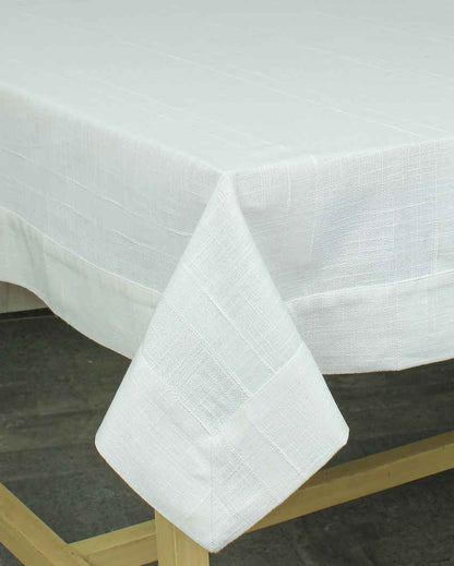 Herringbone Beige Dining Table Cover