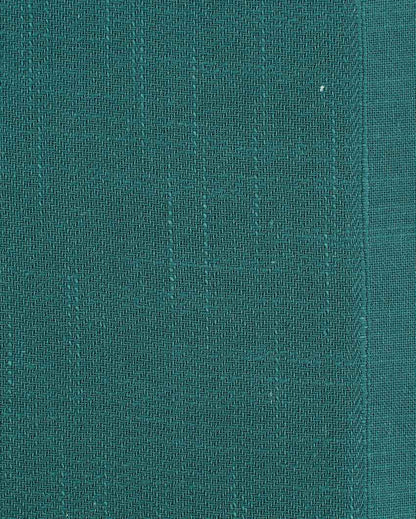 Herringbone Green Dining Table Cover