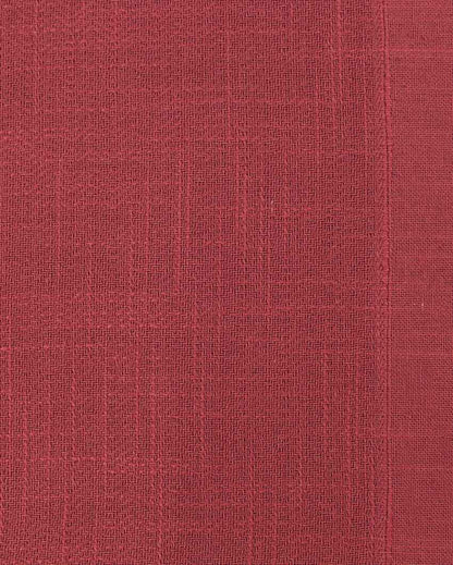 Herringbone Maroon Elegant Table Cover