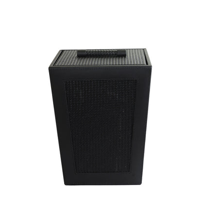 Braided Dustbin Black