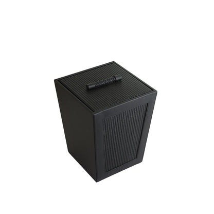 Braided Dustbin Black