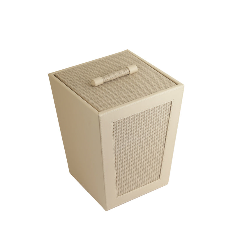 Braided Dustbin Beige