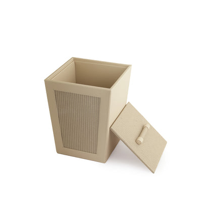 Braided Dustbin Beige