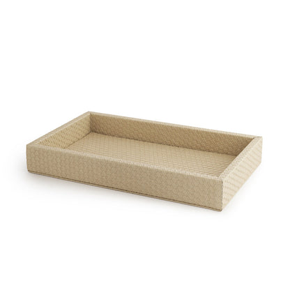 Interlaced Napkin Tray Beige