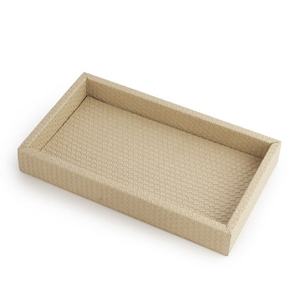 Interlaced Napkin Tray Beige