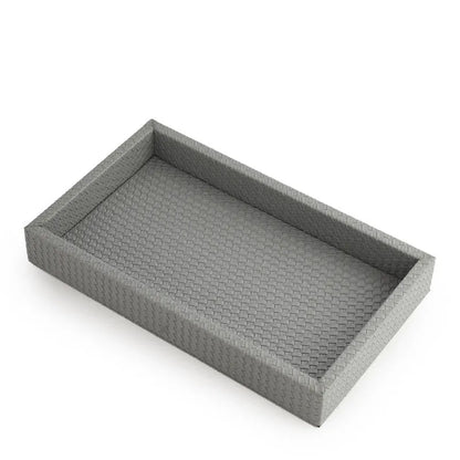 Interlaced Napkin Tray Dark Grey