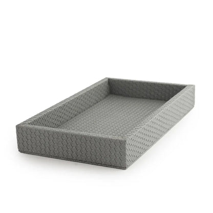 Interlaced Napkin Tray Dark Grey