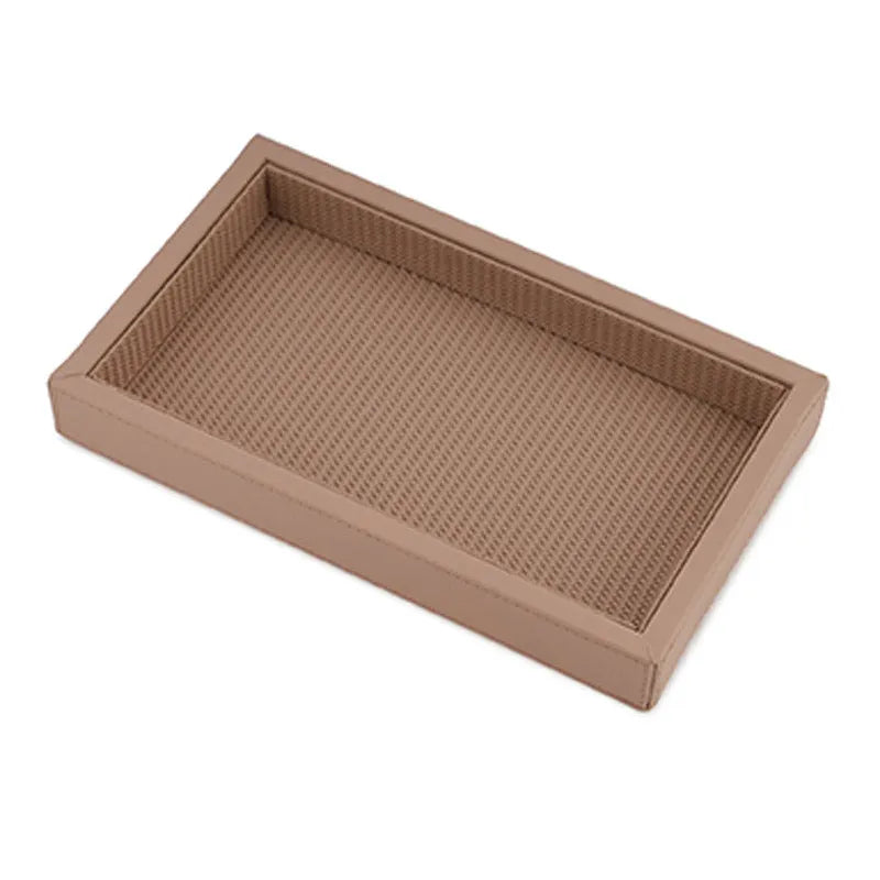 Braided Napkin Tray Pink